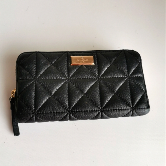 kate spade Handbags - KATE SPADE QUILTED LEATHER WALLET.